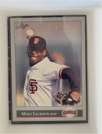 1992 Leaf #481 Mike Jackson San Francisco Giants — front