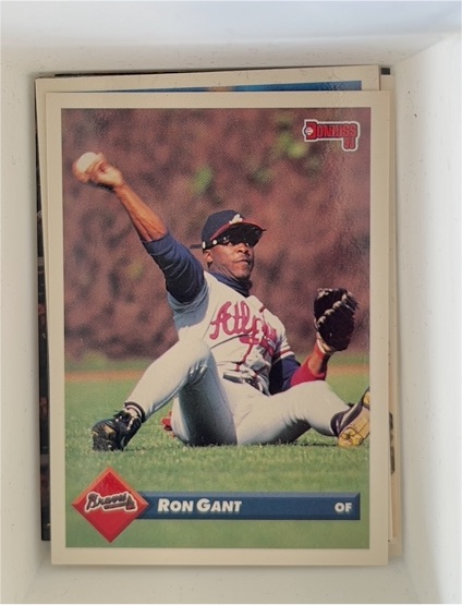 1993 Donruss #210 Ron Gant — front