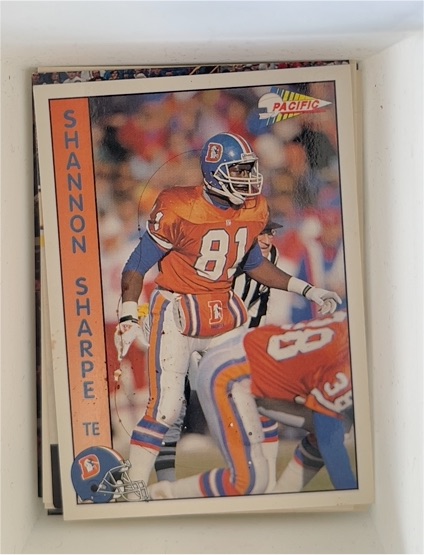 1992 Pacific #80 Shannon Sharpe — front