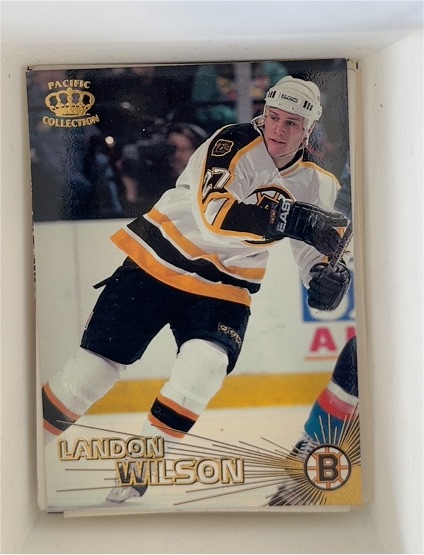 1997-98 Pacific Crown Collection #105 Landon Wilson — front