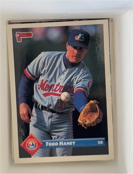 1993 Donruss #342 Todd Haney — front