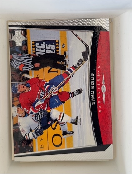 1998-99 Upper Deck Hockey #291 Saku Koivu — front