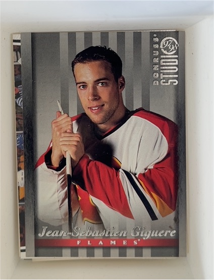 1997-98 Donruss Studio #73 Jean-Sebastien Giguere — front
