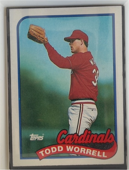 1989 Topps #535 Todd Worrell — front