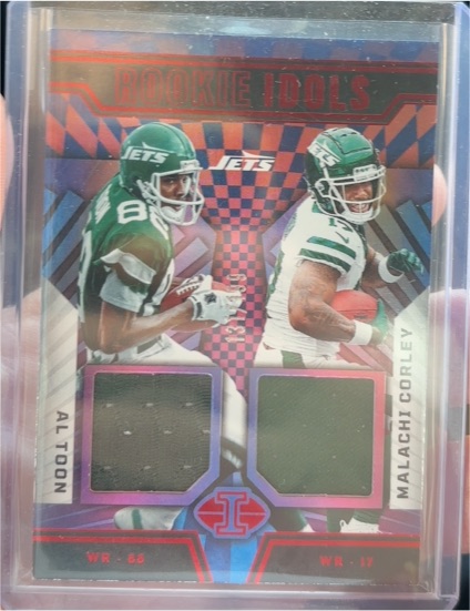 2024 Panini Illusions Rookie Idols #RI-CT Al Toon Malachi Corley — front