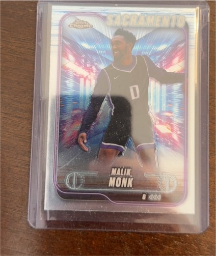 2024-25 Topps Chrome #141 Malik Monk — front