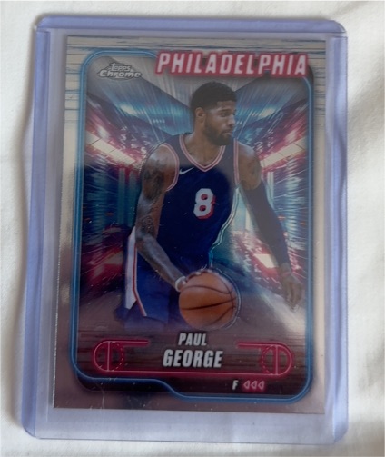 2024-25 Topps Chrome #135 Paul George — front