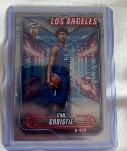 2024-25 Topps Chrome #151 Cam Christie — front