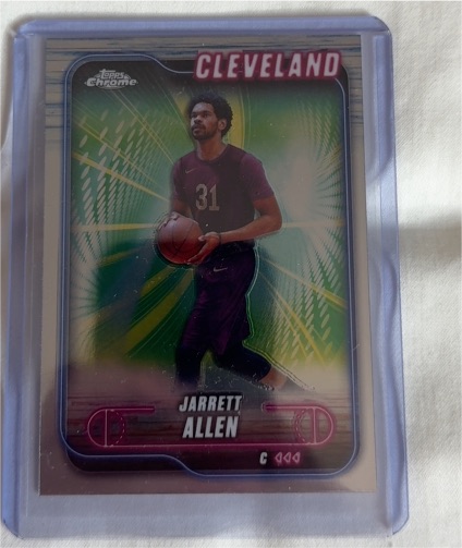 2024-25 Topps Chrome #17 Jarrett Allen — front