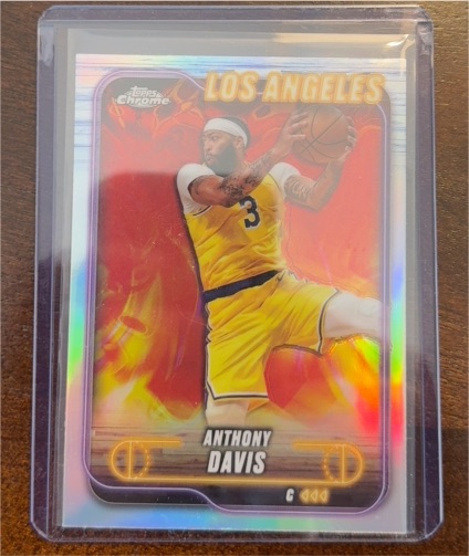 2024-25 Topps Chrome #86 Anthony Davis — front