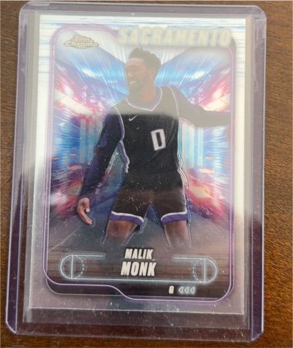 2024-25 Topps Chrome #141 Malik Monk — front