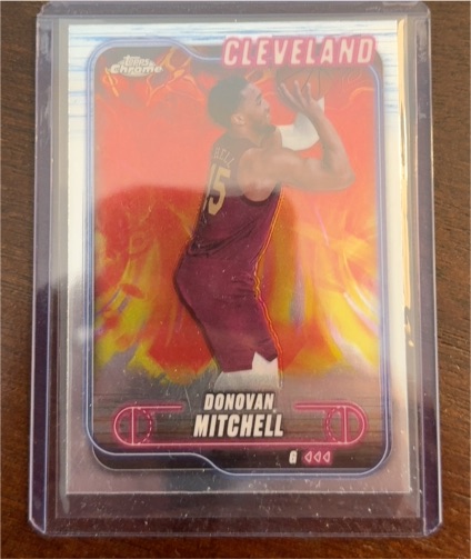 2024-25 Topps Chrome #69 Donovan Mitchell — front