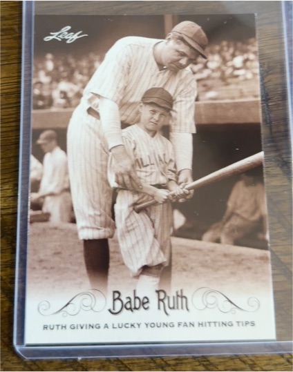 2016 Leaf Babe Ruth Collection #20 Babe Ruth — front