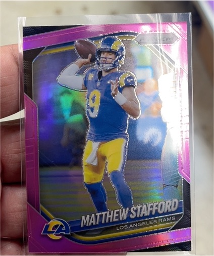 2025 Panini Prizm #21 Matthew Stafford — front