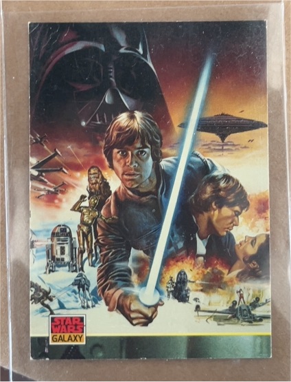 1994 Topps Star Wars Galaxy Series 2 #195 Film Production and Poster Art — front