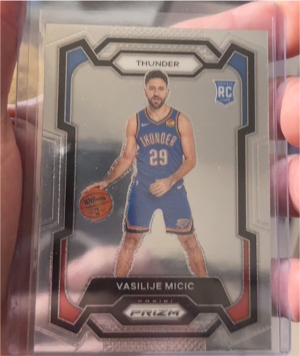 2023-24 Panini Prizm #297 Vasilije Micic — front