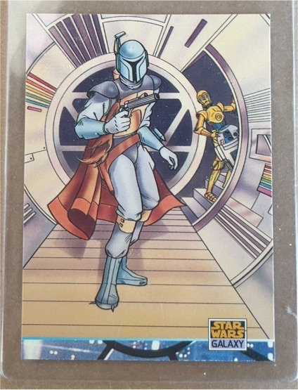 1994 Topps Star Wars Galaxy Series 2 #199 Boba Fett — front