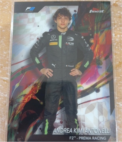 2024 Topps Finest Formula 1 #22 Andrea Kimi Antonelli — front