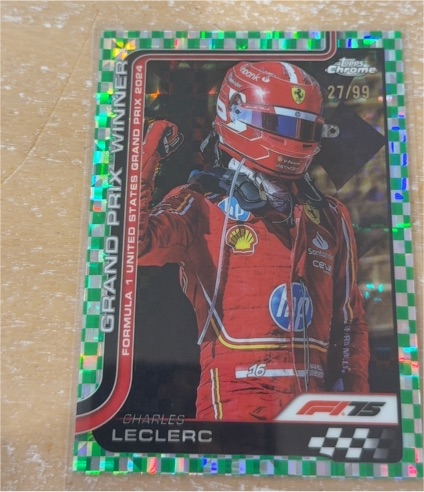 2025 Topps Chrome Formula 1 Charles Leclerc #111 — front