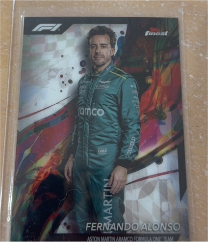 2024 Topps Finest Formula 1 #197 Fernando Alonso — front
