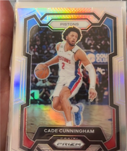2023-24 Panini Prizm #11 Cade Cunningham — front