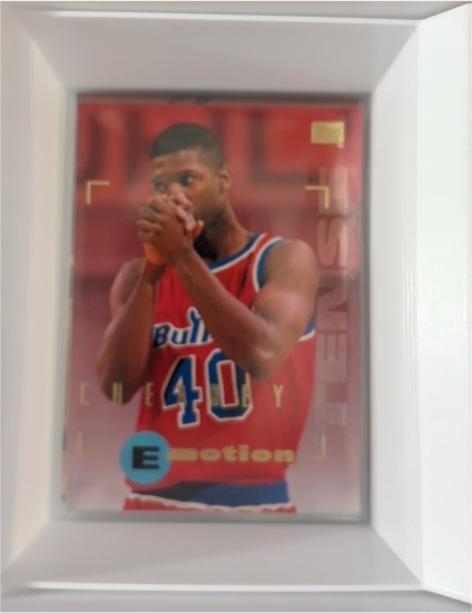 1994-95 SkyBox E-Motion #97 Calbert Cheaney — front