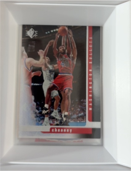 1996-97 Upper Deck SP #122 Calbert Cheaney — front