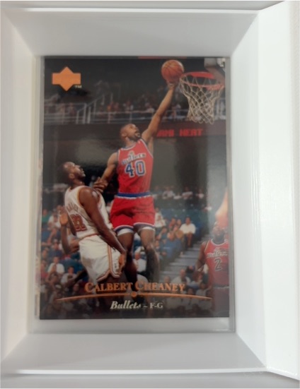 1994-95 Upper Deck Collector's Choice #40 Calbert Cheaney — front