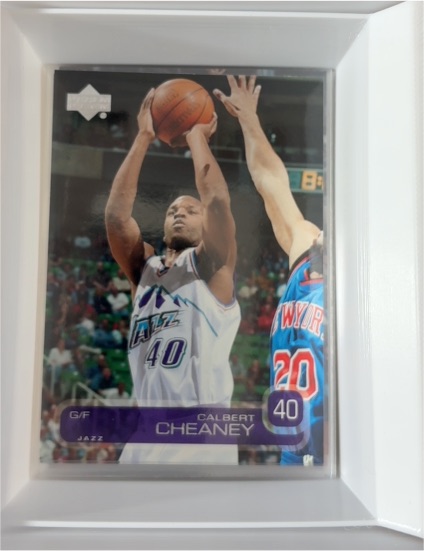 2002-03 Upper Deck #381 Calbert Cheaney — front