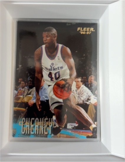 1996-97 Fleer #115 Calbert Cheaney — front