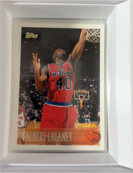 1996-97 Topps #89 Calbert Cheaney — front