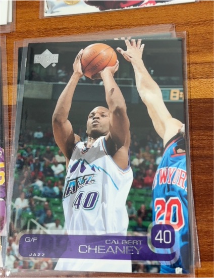 1993-94 Upper Deck #354 Calbert Cheaney — front