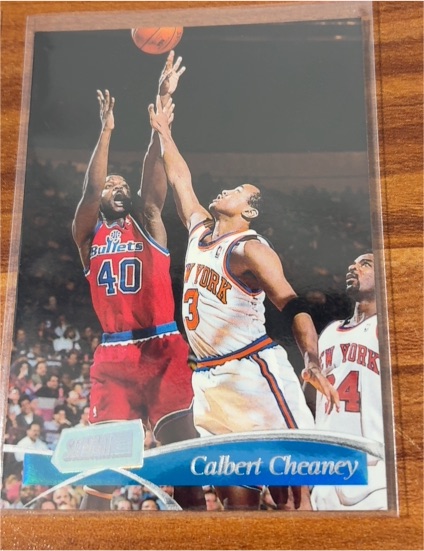 1997-98 Topps Stadium Club #133 Calbert Cheaney — front