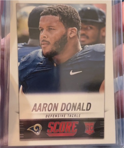 2014 Panini Score #332 Aaron Donald Rookie — front