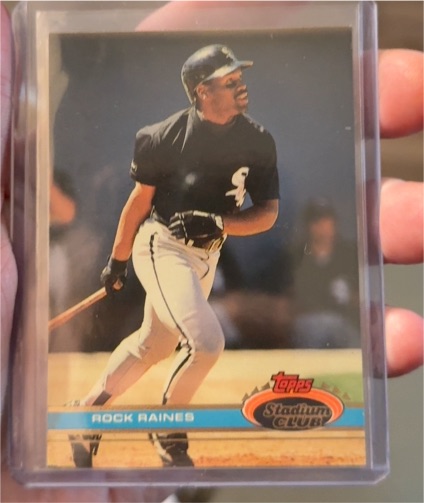 1991 Topps Stadium Club #523 Rock Raines — front