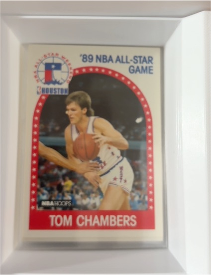 1989-90 NBA Hoops #197 Tom Chambers — front