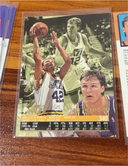 1994-95 Upper Deck #340 Tom Chambers — front