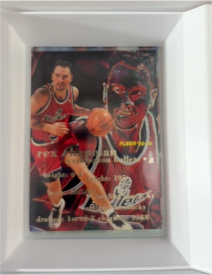 1995-96 Fleer #191 Rex Chapman — front