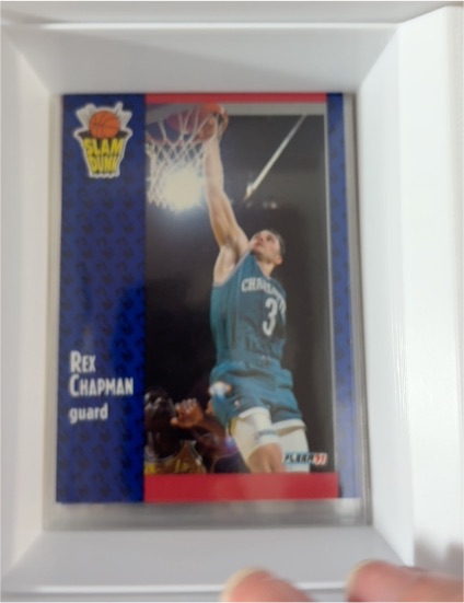 1991-92 Fleer Slam Dunk #229 Rex Chapman — front
