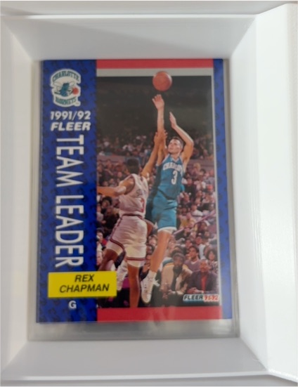 1991-92 Fleer #374 Rex Chapman — front