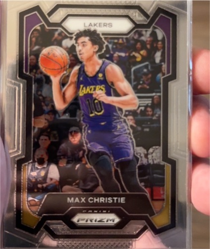 2023-24 Panini Prizm #123 Max Christie — front