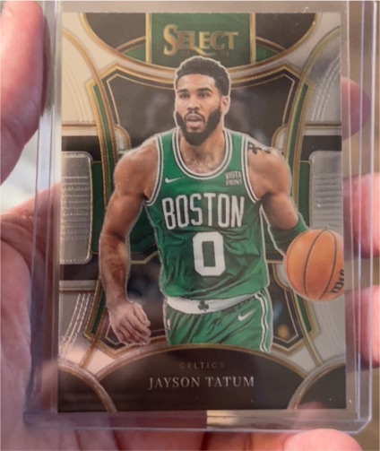 2023-24 Panini Select #356 Jayson Tatum — front