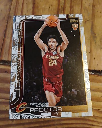 2025-26 Topps Basketball #250 Tyrese Proctor — front