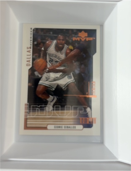 2000-01 Upper Deck MVP #36 Cedric Ceballos — front
