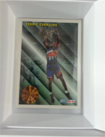 1993-94 Fleer #222 Cedric Ceballos — front