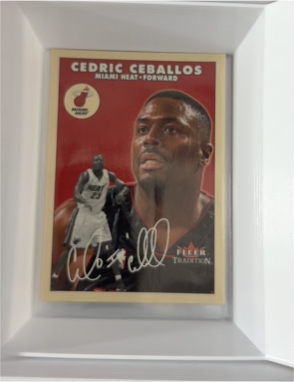 2000-01 Fleer Tradition #167 Cedric Ceballos — front