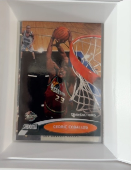 2000-01 Topps Stadium Club #127 Cedric Ceballos — front