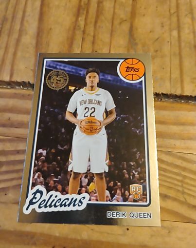 2025-26 Topps #80BK-60 Derik Queen — front