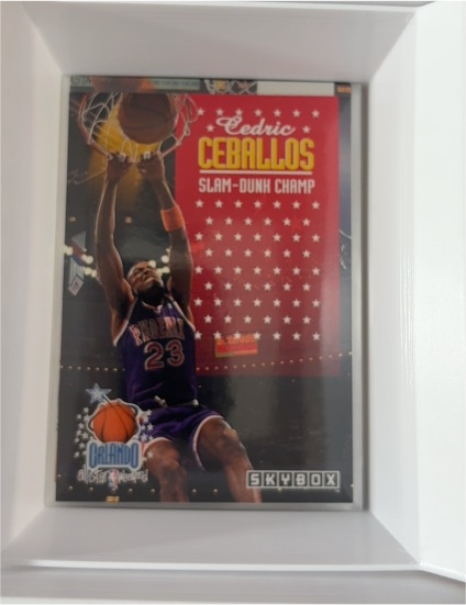 1992-93 Skybox #311 Cedric Ceballos Slam-Dunk Champ — front