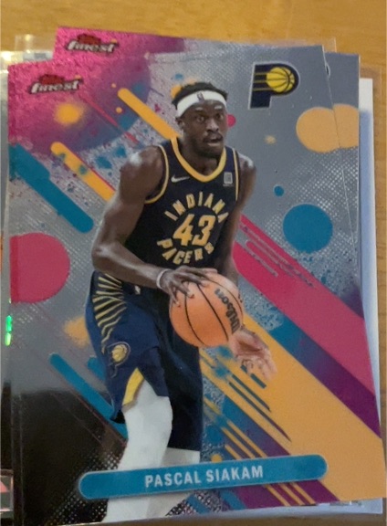 2025-26 Topps Finest #41 Pascal Siakam — front